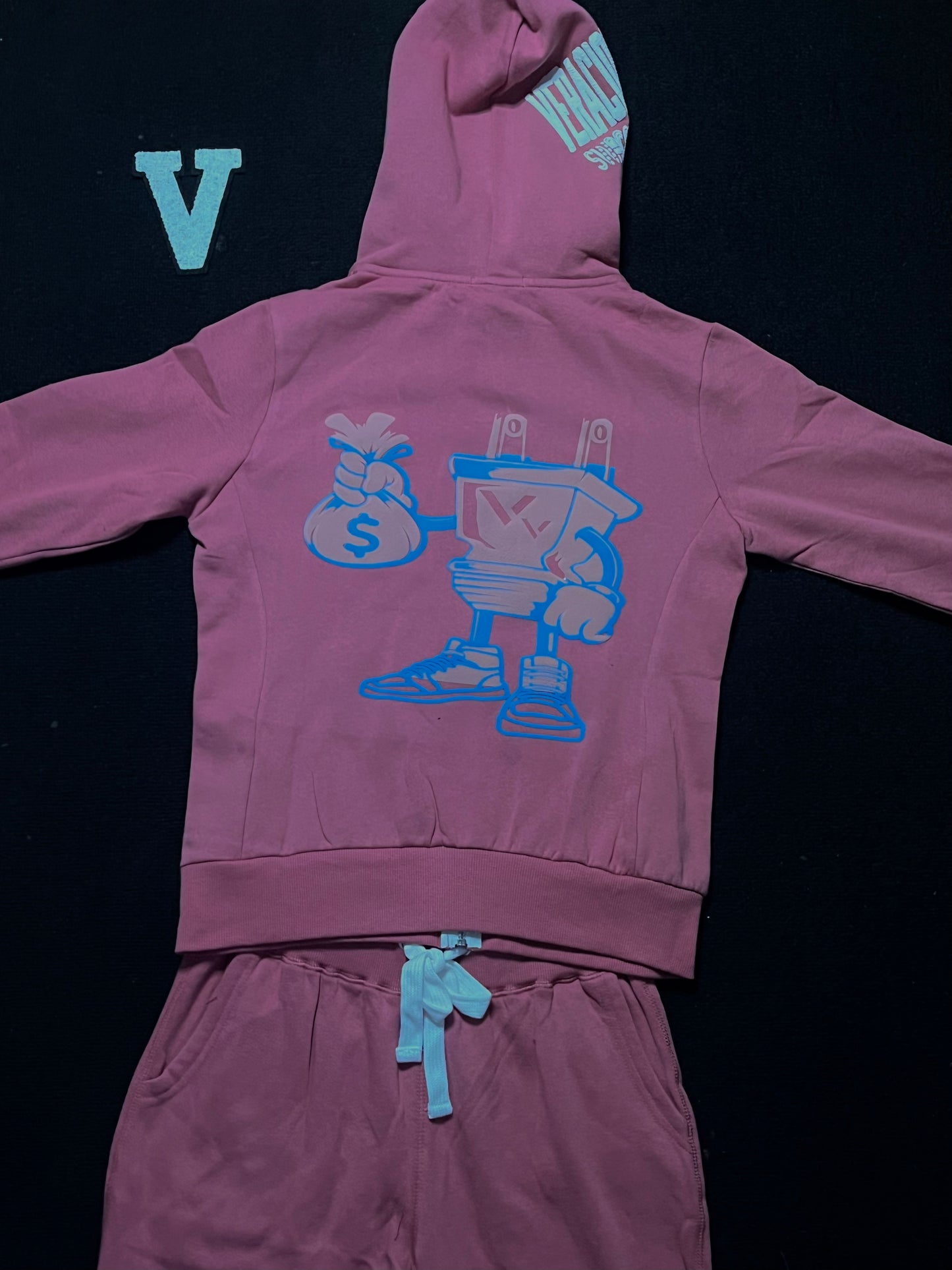 Women's Zip Up "Veracious Plug" Sweatsuit